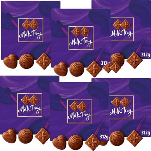 Image of Milk Tray Chocolate Box 312g - An Assortment of Milk Chocolates - cdb (6 x Boxes)