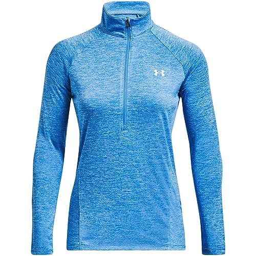 Image of Under Armour Tech 1/2 Zip - Twist, Blue, MD