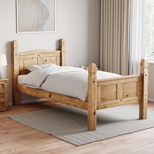 Image of Vida Designs Corona Bed Frames Complete (Single | No Mattress | High Foot)