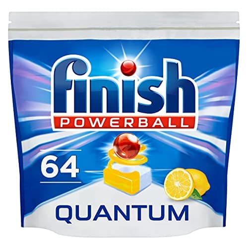 Image of Finish Powerball Quantum Lemon Sparkle Dishwasher