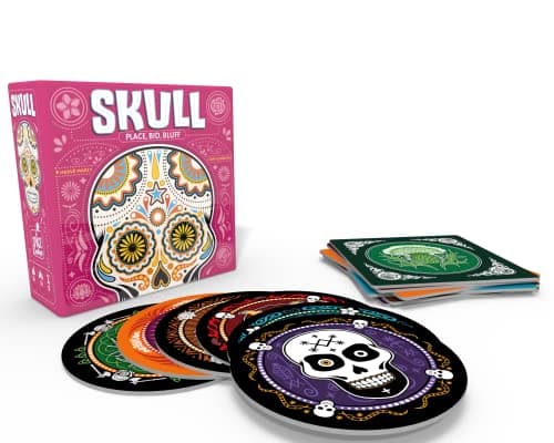 Image of Asmodee | Skull | Bluffing Card Game | Party Game | Ages 10+ | 3-6 Players | 20-30 Minutes Playing Time