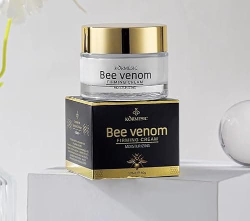 Image of Firming Cream with Bee Venom, Hydrolyzed Collagen & Ceramide NP - 50ml - For More Skin Firmness, Elasticity, Smoothness and Moisture (Korean Skin Care)