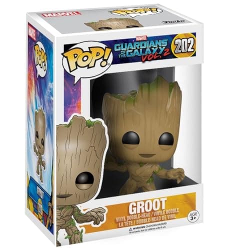Image of Funko POP Movies: Guardians of the Galaxy 2 - Groot - Collectable Vinyl Figure - Gift Idea - Official Merchandise - Toys for Kids & Adults - Movies Fans - Model Figure for Collectors and Display