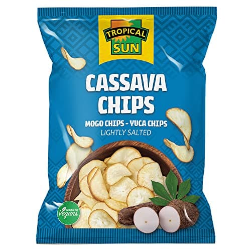 Image of Tropical Sun Cassava Chips Salted Flavour, 80g (Pack of 6)