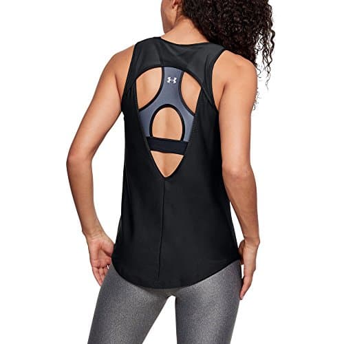 Image of Under Armour Women Vanish Disruptive Mesh Tank Top - Black, Small