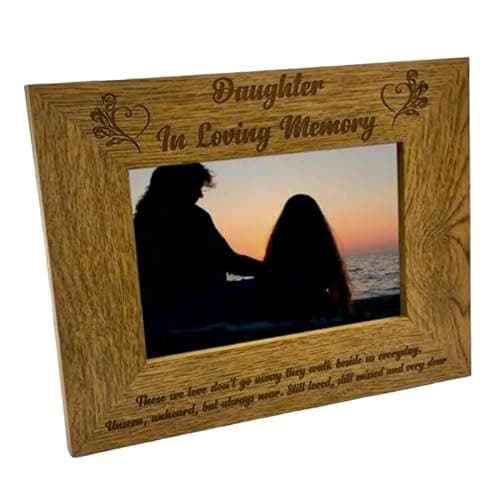 Image of Daughter Memorial Remembrance Photo Frame (4 x 6 Inch)