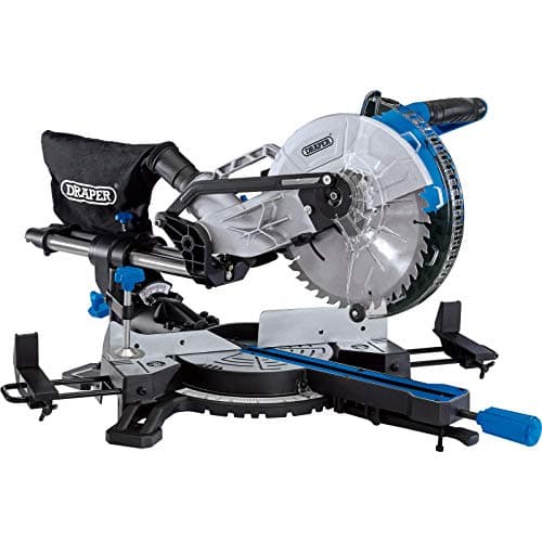 Image of Draper 90170 230V Sliding Compound Mitre Saw 255mm