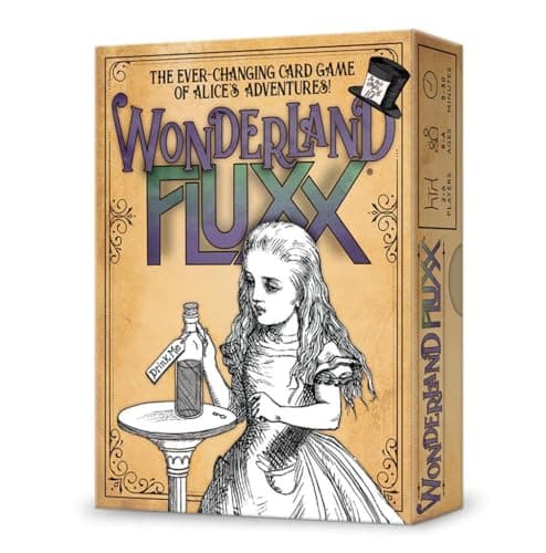Image of Looney Labs | Wonderland Fluxx | Board Game | Ages 8+ | 2-6 Players | 5-30 Minutes Playing Time