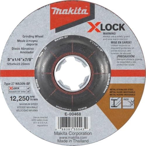 Image of Makita E-00402 X-Lock Grinding Wheel 125mm WA36N