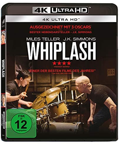 Image of Whiplash (4k Ultra-HD) [Blu-Ray] [Import]