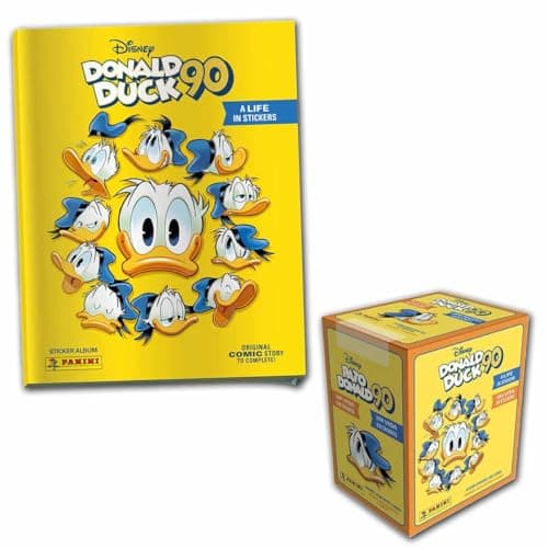 Image of Panini Donald Duck 90 Years Stickers & Cards Collection 2024 (Box Bundle)