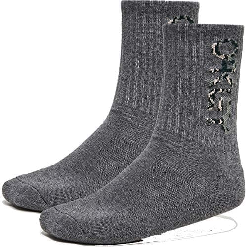 Image of Oakley Men's B1b Socks 2.0 (3 Pack) (3 PCS), New Athletic Grey, Large