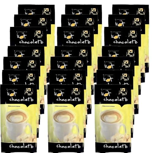 Image of Instant Hot Chocolate 28g Sachets – Rich & Creamy Drinking Chocolate, Individually Wrapped Single Serve Packets, Perfect for Travel, Office & Home (50 x Sachets)