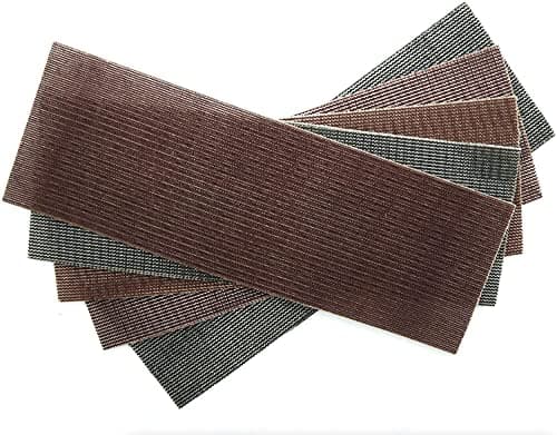 Image of 70 x 125mm PRONET MaxNet Strips // Abrasive Hook and Loop Sanding Sheets For Mirka Sanding Block// 80, 120, 180, 240, 320 & Mixed Grits//Pack of 20 (320 Grit)