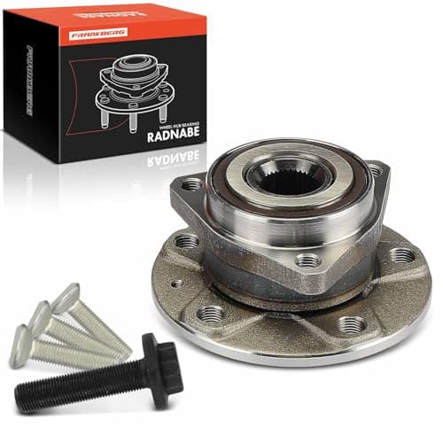 Image of Frankberg 1x Wheel Bearing Stroke Front Axle with integrated ABS Sensor Compatible with A3 8P1 Octavi.a II 1Z3 Leon 1P1 Toledo III 5P2 Q2 GAB GAG TT FV3 FVP Altea 5P1 Replace# 1K0498621