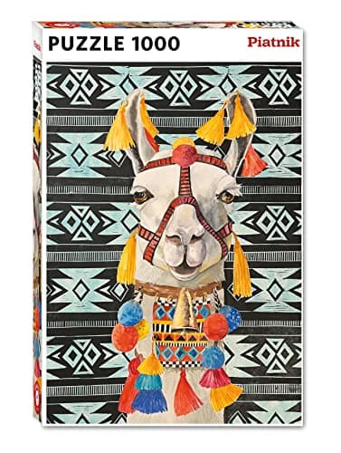 Image of Piatnik 5593 1000-Piece Jigsaw Puzzle Llama