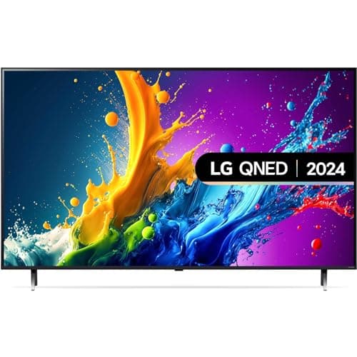 Image of LG QNED HDR 4K UHD 50 Inch 50QNED80T6A Smart TV WebOS Freeview Play Ashed Blue
