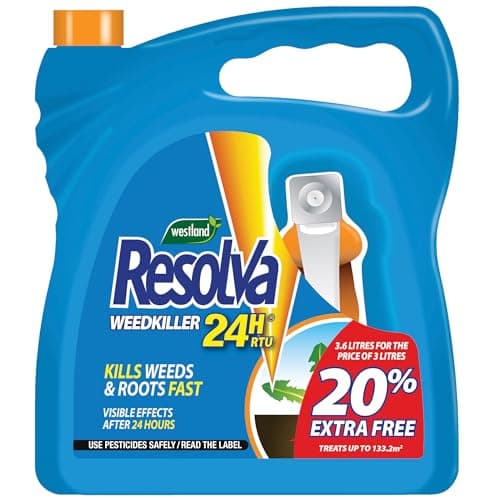 Image of Resolva 24H 3L Weedkiller +20% Extra Free, Ready to Use