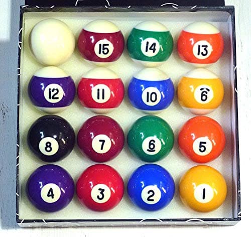 Image of POWERGLIDE 2" SPOTS & STRIPES POOL BALLS**