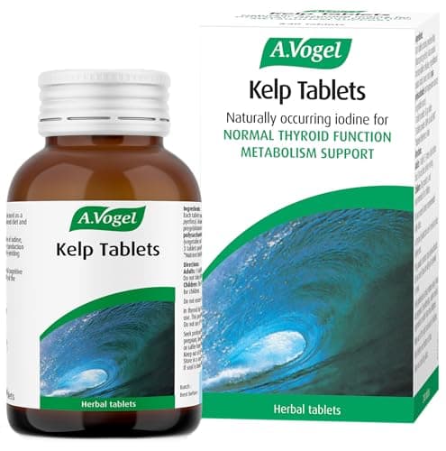 Image of A. Vogel Kelp Tablets | Food Supplement Rich in Naturally Occurring Iodine | Supports Metabolism and Normal Thyroid Function | 240 Tablets