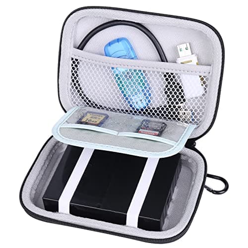 Image of co2CREA Hard Travel Protective Case for WD My Passport/WD Elements/Toshiba Canvio Basics/canvio flex/Seagate Backup Plus Slim Portable HDD External Hard Drive,Case Only (For WD My Passport SSD)