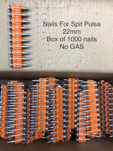 Image of 22mm Collated Nails for Spit Pulsa Nail Guns, Pack of 1000