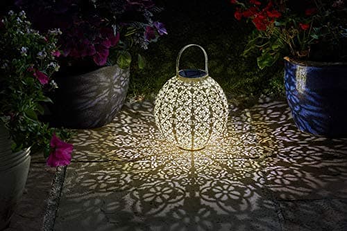 Image of Smart Solar Jumbo Damasque Lantern