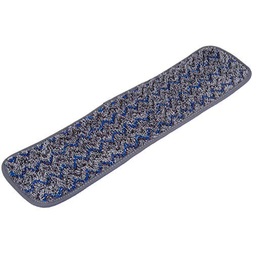 Image of Rubbermaid Commercial 1863895 Executive Series HYGEN Multi-Purpose Microfiber Wet Flat Mop Pad,18-inch, Single-Sided