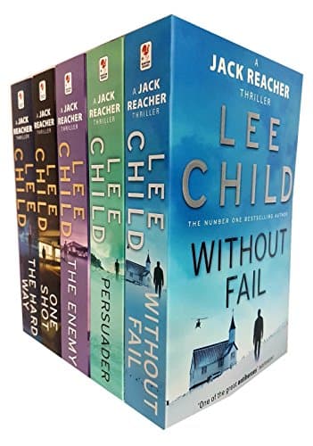 Image of Lee Child's Reacher Series 6-10 Thriller Collection 5 livres Bundle (sans échec, Persuader, The Enemy, Jack Reacher (One Shot), The Hard Way)