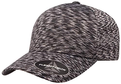 Image of Flexfit - Delta Seamless Unipanel Cap - 280, Melange Black, XL