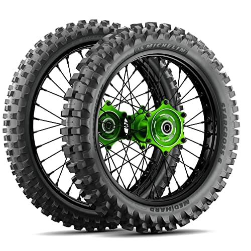 Image of MICHELIN Starcross 6 Medium Hard Motorcycle Tyres 90/100-21 57M Front Wheel