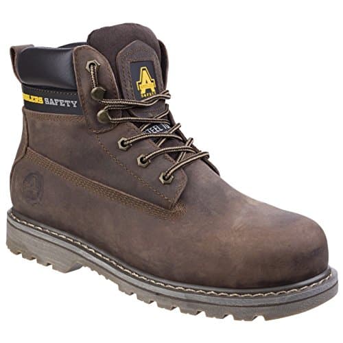 Image of Amblers Safety Unisex FS164 Industrial Safety Boot/Goodyear Welted Safety,Brown, Size UK 5