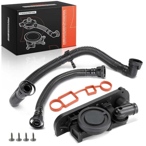 Image of Frankberg Crankcase Breather Vent Hose Valve crankcase Compatible with A4 8EC A6 4F2 Altea 5P1 Leon 1P1 Octavi.a II 1Z3 Golf V 1K1 Jett.a III 1K2 Passa.t 3C2 Replace# 06F129101P