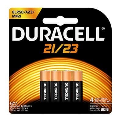 Image of Duracell Alkaline 12V 21/23 Security Batteries - 2-Pack, Model# MN212B2PK09