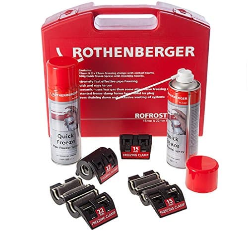 Image of Rothenberger Rofrost Rapid Pipe Freezing Kit - 15 & 22mm 64030