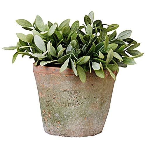 Image of Esschert Design AT03 16 x 16 x 13cm Aged Terracotta Round Pot, Brown