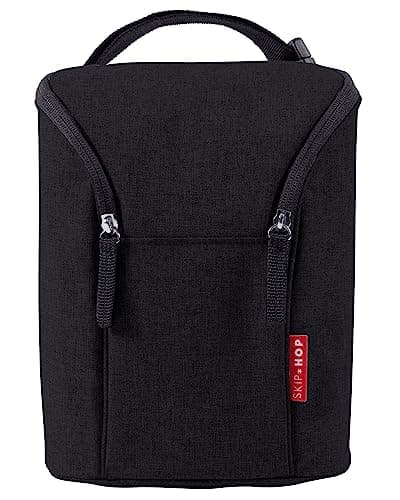 Image of Skip Hop Double Bottle Bag, Black, EA