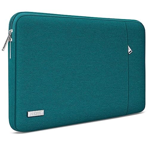 Image of TECOOL 14 Inch Laptop Sleeve,Protective Laptop Case 14 inch for 14" HP EliteBook Pavilion Dell Lenovo Thinkpad Acer Chromebook Notebook,MacBook Air 15 M5 M4 2026 2025 Waterproof Computer Case,Teal
