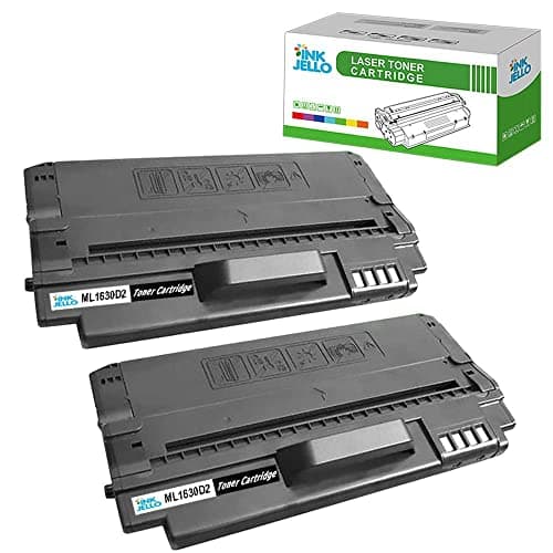 Image of InkJello Compatible Toner Cartridge Replacement for Samsung ML-1630 ML-1630W SCX-4500 SCX-4500W ML1630D2/ML 1630 (Black, 2-Pack)