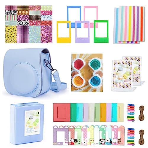 Image of KALDA Instant Camera Accessories for Instax Mini 12 (Pastel Blue)
