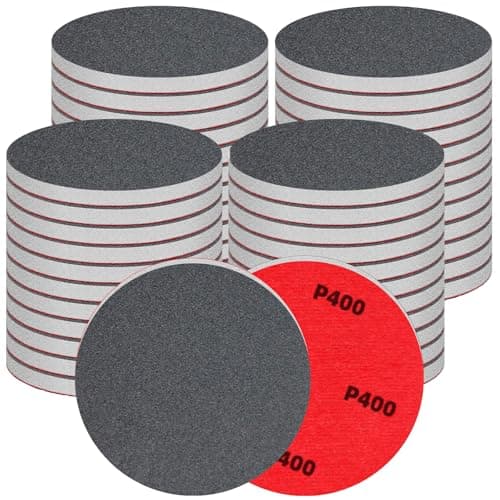Image of 48 Pcs 75mm Sanding Sponge Set 400 Grit Sanding Pads, Flexible Sandpaper Block Coarse and Fine, Foam Sanding Pads Washable and Reusable, Wet and Dry Sandpaper for Metal Wood Wall Polishing