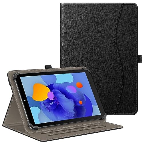 Image of FINTIE Universal Case for 9-11 inch Tablet - [Hands Free] Multi-Angle Viewing Stand Cover for 9" 10" 11" Tablet, Compatible with Samsung/Lenovo/SVITOO/TABWEE, Black