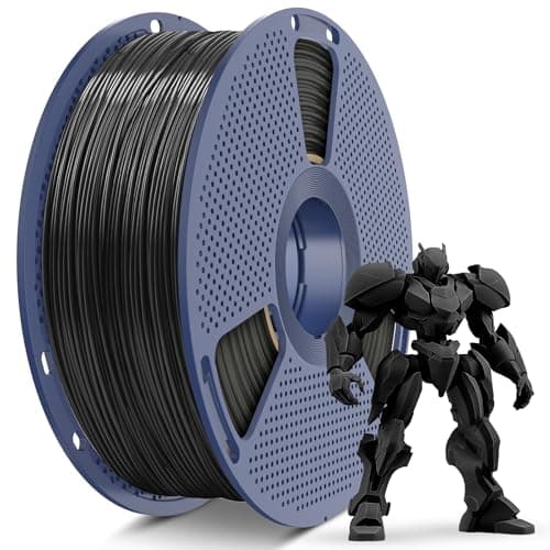 Image of SUNLU ABS Filament 1.75mm, High Strength 3D Printer Filament, High Temperature Resistance 3D Printing Filament 1.75mm, 1KG Spool, abs Black