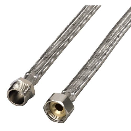 Image of Xavax Armoured Dishwasher Inlet Hose Extension | 1m
