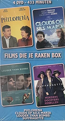 Image of Philomena / Clouds of Sils Maria / Louder Than Bombs / Suffragette - 4-DVD Set