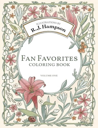 Image of Fan Favorites Coloring Book (R.J. Hampson Signature Books)