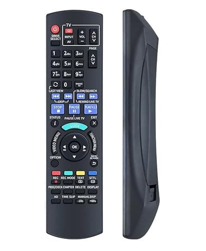 Image of N2QAYB001059 Replacement Remote Control for Panasonic DMR-EX97 DMR-EX97EB DMR-EX97EB-K DVD Recorder DVD Player