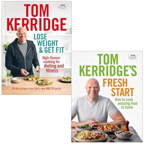 Image of Tom Kerridge Collection 2 Books Set (Lose Weight & Get Fit & Tom Kerridge's Fresh Start)
