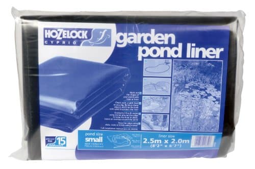 Image of HOZELOCK - Pond Liner Size XS (2.5m x 2m) : Ideal for Small Ponds and Koi Pools, Robust and Durable Liner [3460T0155], Gelb