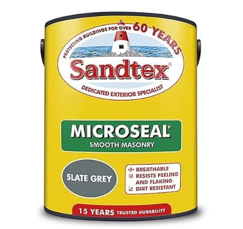 Image of Sandtex Smooth Masonry Paint 2.5l Slate Grey